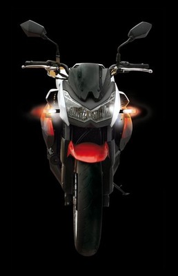 Power View front LED Multifunktionblinker Set, carbon design, 2in1