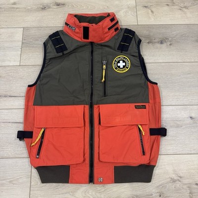NEW Polo Ralph Lauren Vest Northeastern Mountain Division Mens M Explorer Rescue