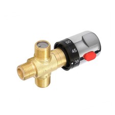 Wall Mounted Thermostatic Mixing Valve G1/2 For Bath Shower Basin Bidet Tap