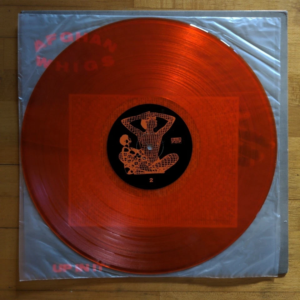 AFGHAN WHIGS Up In It 1990 1ST PRESSING /1000 Translucent Orange VInyl LP EX/EX! - Image 4 of 4