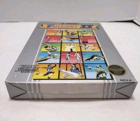 Track & Field II (Nes)(1989) CIB. Box, Cart, Manual & Konami Ad. No Bowing. 