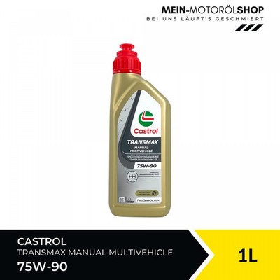Castrol Transmax Manual Multivehicle 75W-90 Schaltgetriebeöl GL-4 MB 1 Liter
