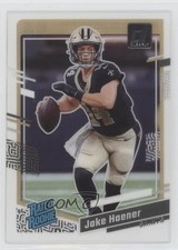 2023 Panini Clearly Donruss Rated Rookie Jake Haener #63 1n5
