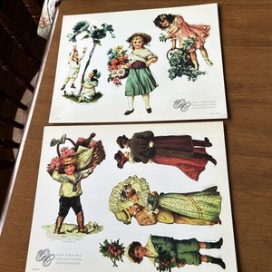GRETNA COLLECTION American Paper Dolls 26 sheets uncut