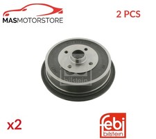 BRAKE DRUM PAIR SET REAR FEBI BILSTEIN 14059 2PCS FOR AUDI 80,B4