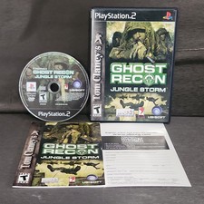 Tom Clancys Ghost Recon Jungle Storm PlayStation 2 PS2 Complete Refurbished