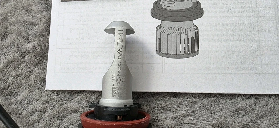 2x Philips H11 12V 18W Ultinon Pro6000 Boost 5800K +400% mit Strassenzulassung - Bild 4 von 4