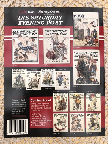 The Saturday Evening Post Cross-Stitch Pattern Armful Of Affection Stoney Creek - Picture 2 of 3