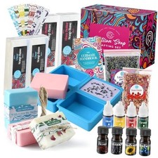Soap Making Kit - Soap Making Supplies melt and Pour - DIY Set for Adults and