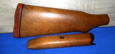 H&R TOPPER PARDNER /NEF  12GA WOOD STOCK & FOREND SET #CL6765