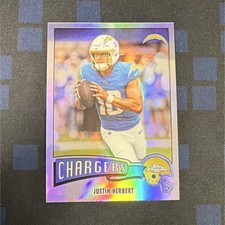 2025 Topps Chrome Refractor Justin Herbert Los Angeles Chargers #1975-18