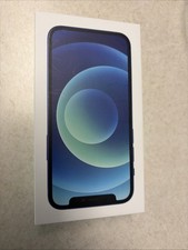 apple iphone 12 mini blue empty box