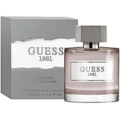 Guess 1981 For Men Pour Homme Eau De Toilette 100 ml Spray