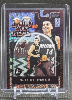2025 Topps Basketball - Tyler Herro Limited Stock Legends Flash Drop #/50 LST-45