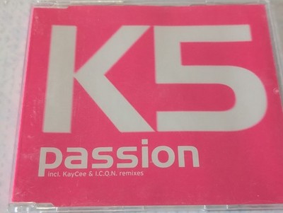 K5 - Passion - 2001 incl KayCee & I.C.O.N. Remixes 7 Tracks House Electronic