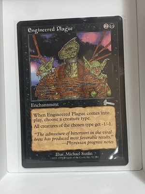 Engineered Plague: MTG Factory Fingerprint Error!