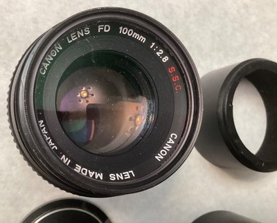 Canon FD 100mm F 2.8 S.S.C. BL Lens SSC | eBay