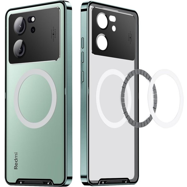 SchutzhüLle Mit Kameraschutz FüR Xiaomi 13T / 13T Pro, Camshield Magsafe, Transp-image