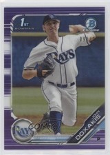 2019 Bowman Draft Chrome Purple Refractor 93/250 John Doxakis #BDC-156 0m8