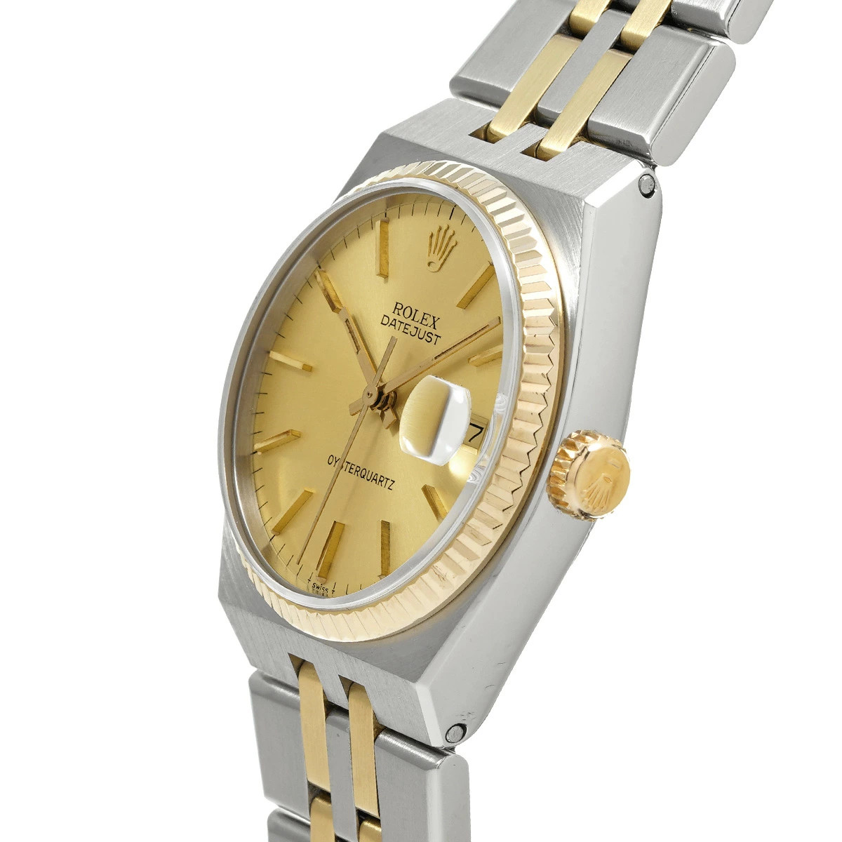 ROLEX Oysterquartz Datejust 17013 Men's Used Watch #31531 | eBay