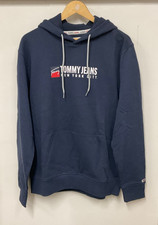 Image of Tommy Jeans Hoodie -  TJM Entry Athletics Hoodie New York - Twilight Navy | BNWT
