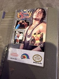 WWF King of the Ring Nintendo Nes Game Cleaned & Tested Authentic￼