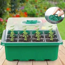 Vassoio per piantine in plastica 12 pozzetti scatola per semina succulenta vaso per asilo nido isolato giardino