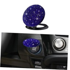 Bling Car Engine Start Button Cover, Car Start Protective Cover, Anti Blue