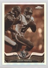2013 Topps Chrome Sepia Refractor 80/99 Arian Foster #70 1by
