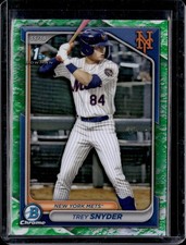 2024 Bowman Draft #BDC-138 Trey Snyder Chrome Lunar Glow Refractor