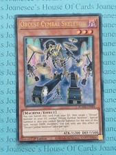 BLMM-EN084 Orcust Cymbal Skeleton Ultra Rare Yu-Gi-Oh Card 1st Edition New