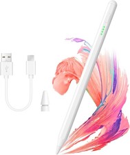 Stylus Pen for iPad 2018-2024 - LED Power Display Fast Charging Pencil 1st Gene