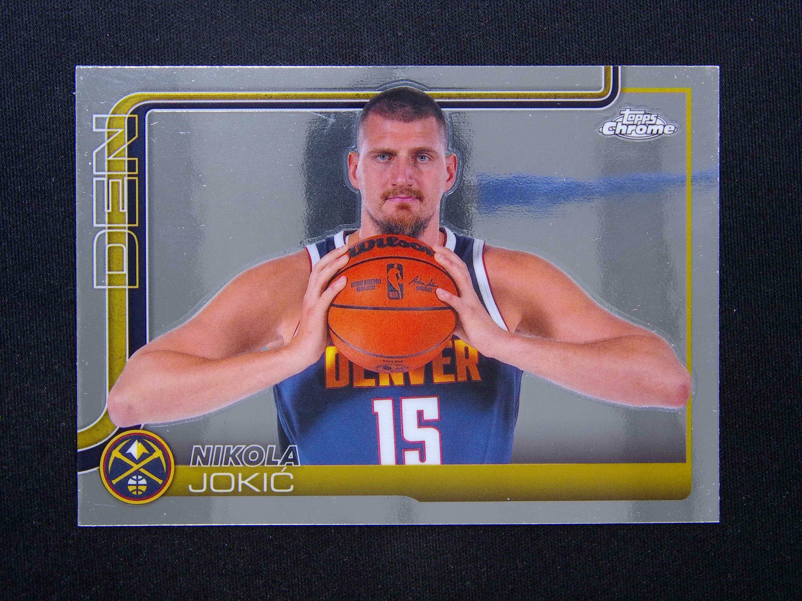 2025-26 Topps Chrome Nikola Jokic #25 Variation SP