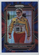2023 Panini Prizm Red & Blue Hyper Prizm /299 Terry Labonte #48 HOF