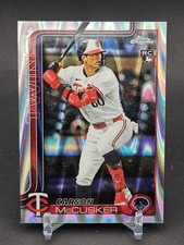 2025 Topps Chrome Update #USC155 Carson McCusker RayWave Refractor