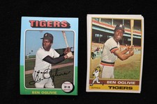 BEN OGLIVIE 1985-1986 TOPPS BASEBALL CARDS-CARD #S 344/659 -NM-MT-LOT OF 19-#257