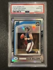 2024 Panini Donruss Caleb Williams Rated Rookie Optic Preview Holo #327 PSA 10