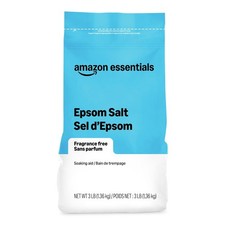 Amazon Essentials Epsom Salt Soak Magnesium Sulfate USP 3 Pound 1 Pack
