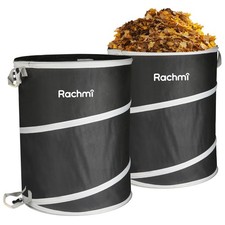 Pop Up Yard Waste Bags 2 Pack 40 Gallon Colla...