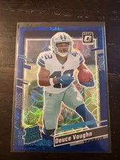 2023 Donruss Optic Preview Rated Rookie Deuce Vaughn Blue Scope COWBOYS