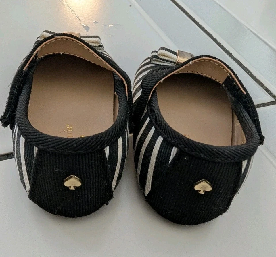 Kate Spade NY Toddler Baby Shoes Mary Janes 6-9 months - Image 3 of 4