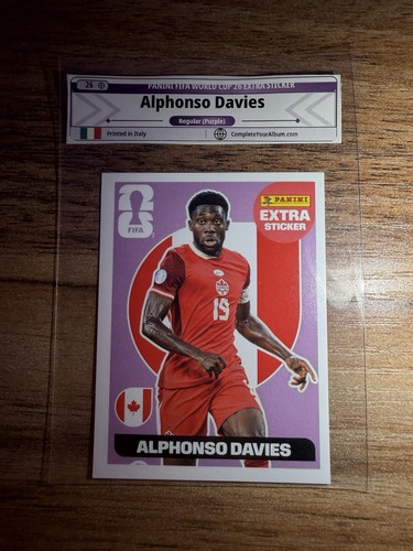 Alphonso Davies — Panini FIFA World Cup 2026 Regular Extra sticker
