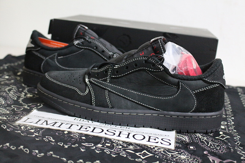 Nike Air Jordan 1 x Travis Scott Retro Low OG SP Black Nike Air Jordan 1 x Travis Scott Retro Low OG SP Black