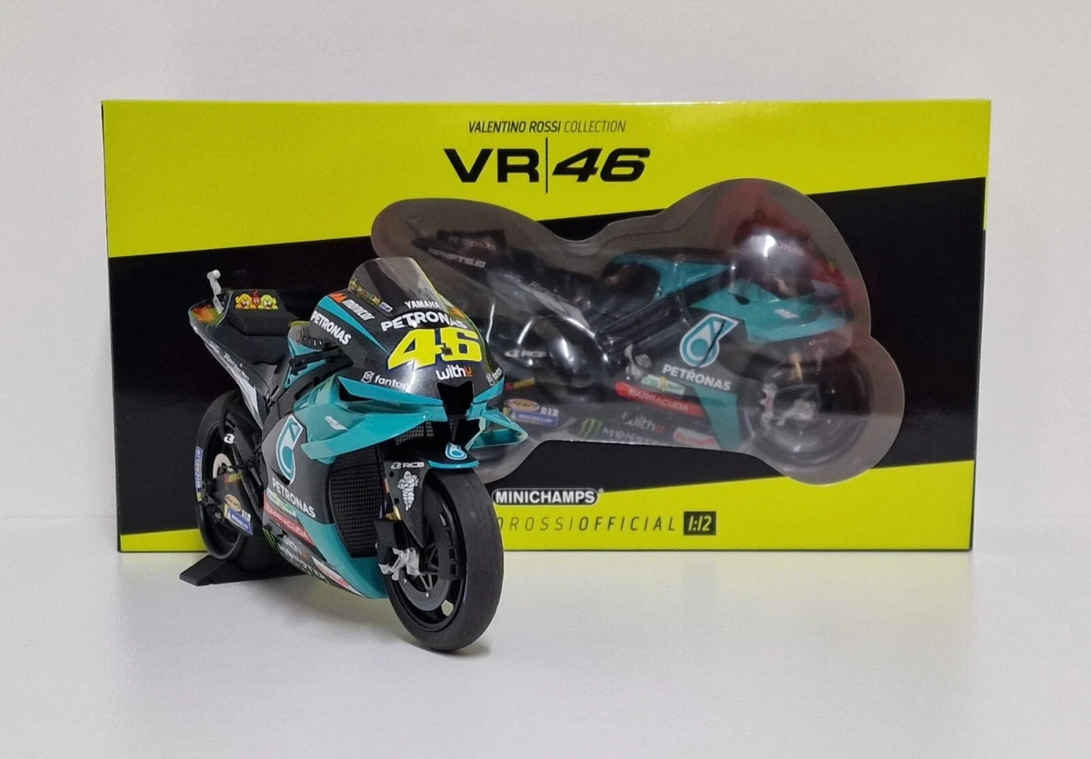 ヤマハ YZR-M1 VR46 ロッシ ペトロナス 1/12 ミニチャンプス