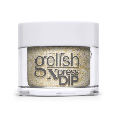 Harmony Gelish Xpress Dip Powder 947 All That Glitters Is Gold 1.5oz
