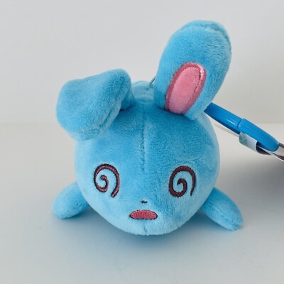 Pokemon Plush Azumarill SENTOU FUNOU Keychain Stuffed Toy Pokemon