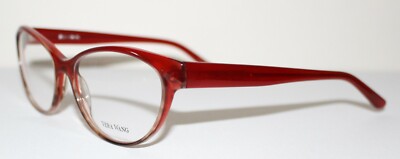 VERA WANG ILA BURGUNDY New Designer Optical Eyeglass Frame For Women
