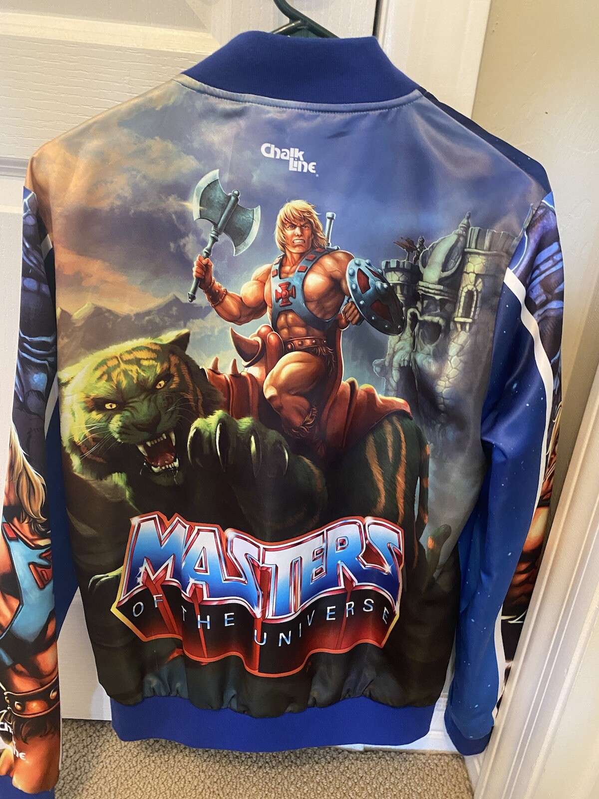 Chalk Line He-Man Masters Of The Universe Battle at Jacket Sz Small