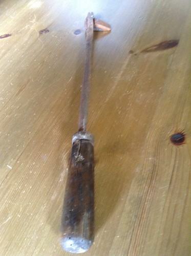 Vintage French Copper Finishing or Soldering Tool - Foto 8 di 10