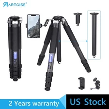 Carbon Fiber Tripod Heavy Duty Camera Tripod 32mm Tube Compact Tripod Load 25KG